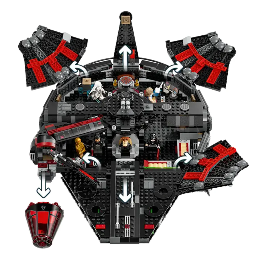 LEGO Star Wars The Dark Falcon LEG 75389 - Image 5
