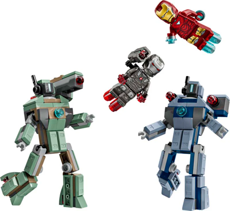 LEGO Super Heroes Marvel Iron Man & War Machine vs. Hammer Drones 76320 - Image 2