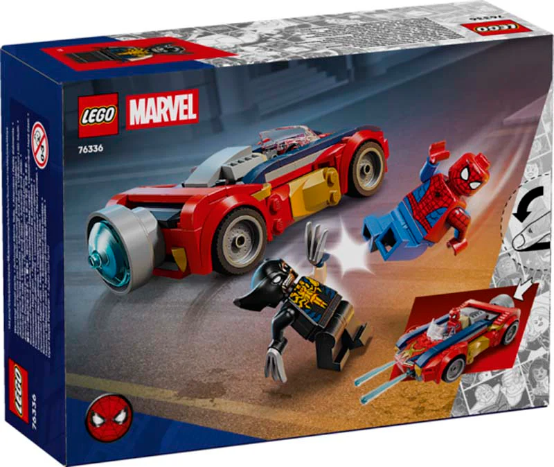 LEGO Super Heroes Marvel Spider-Man Car vs. Venomized Wolverine 76336 - Image 3