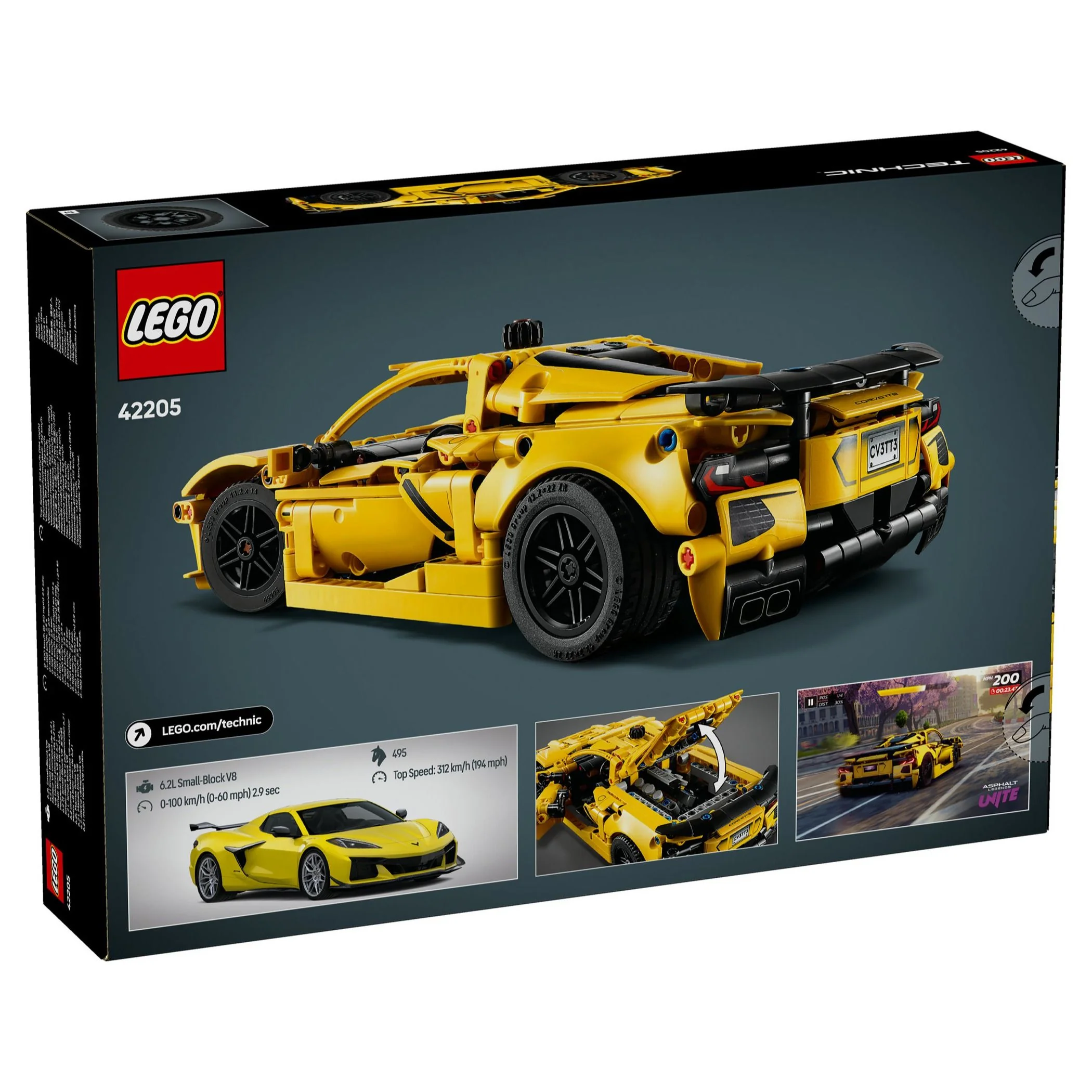 LEGO Technic Chevrolet Corvette Stingray 42205 - Image 6