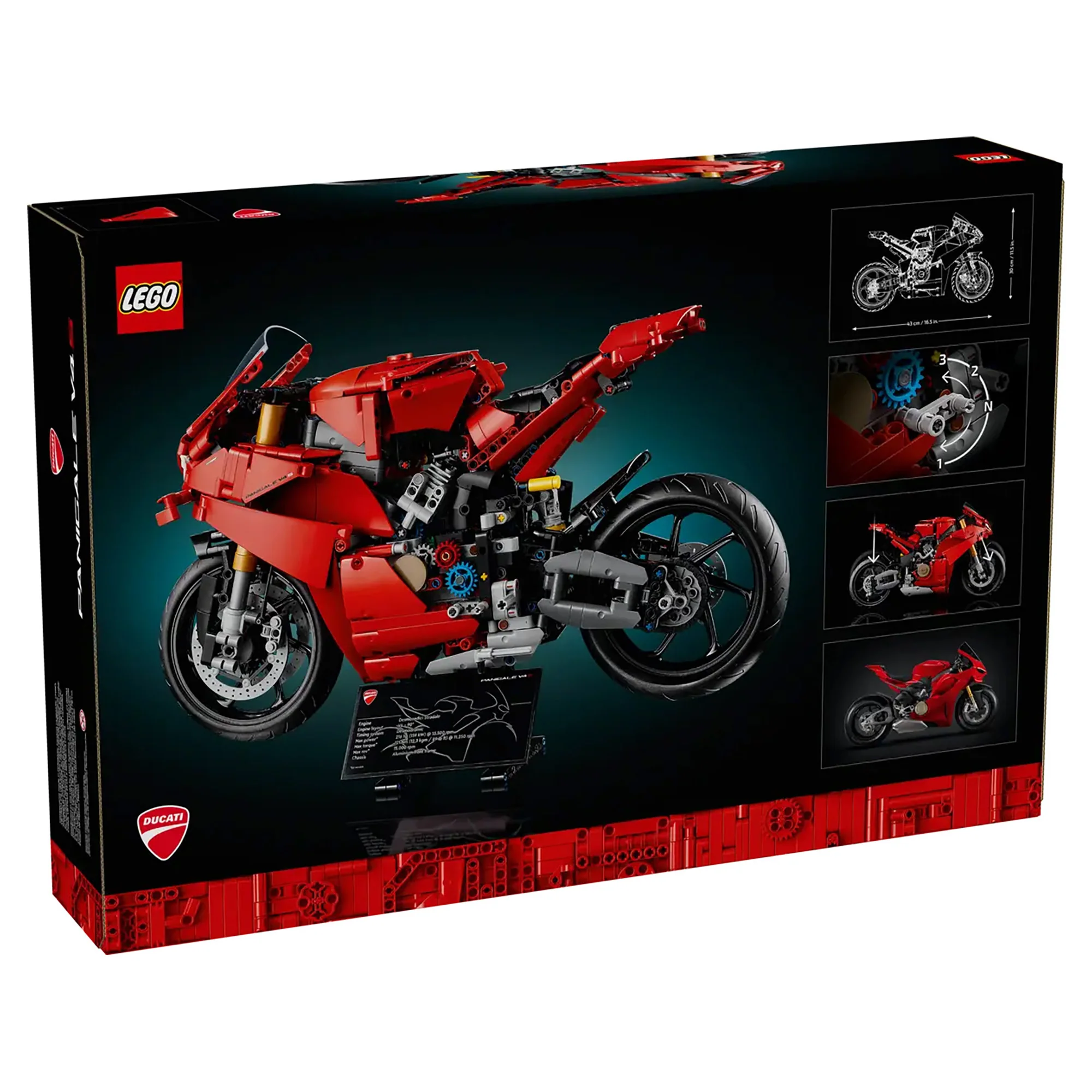 LEGO Technic Ducati Panigale V4 S Motorcycle 42202 - Image 10