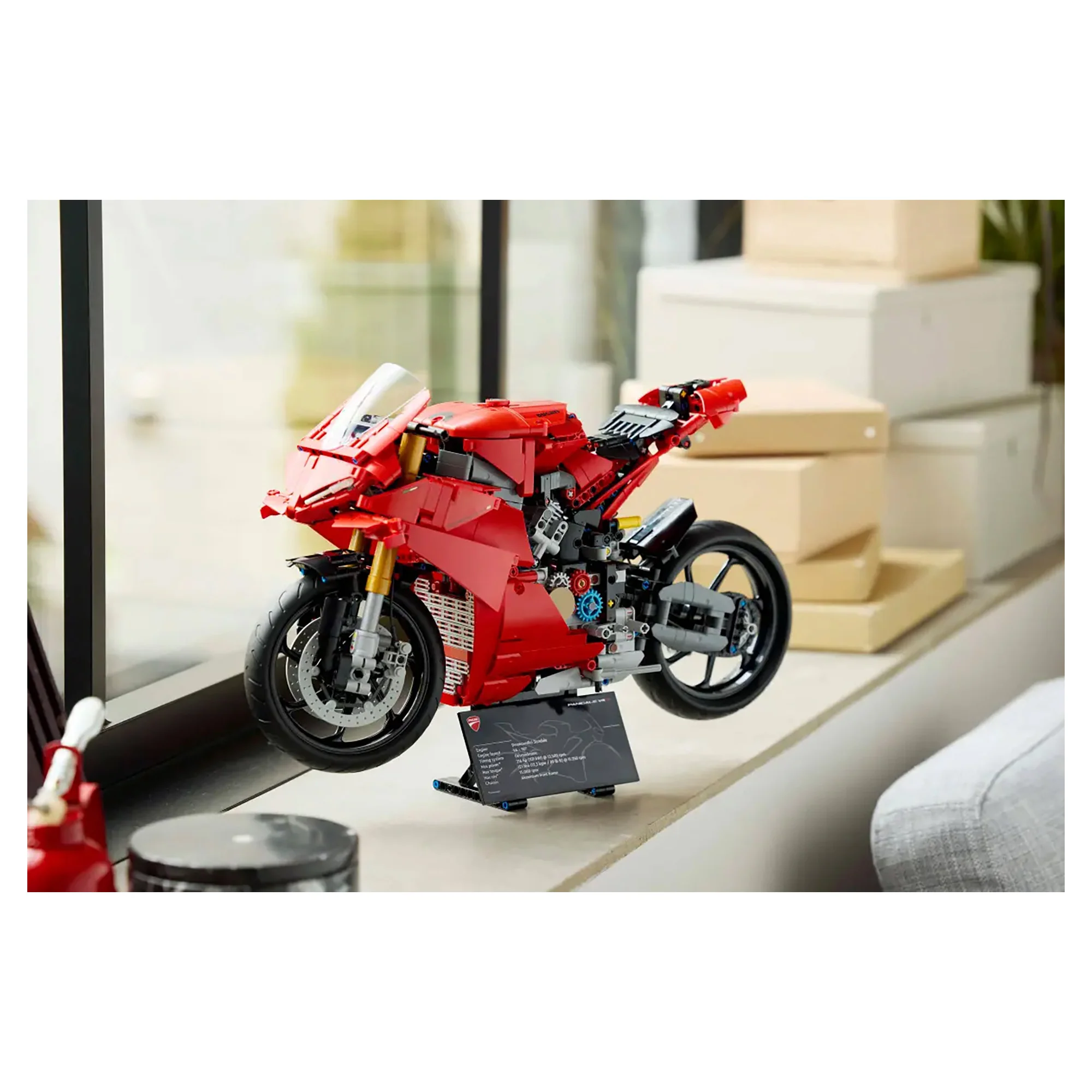 LEGO Technic Ducati Panigale V4 S Motorcycle 42202 - Image 9