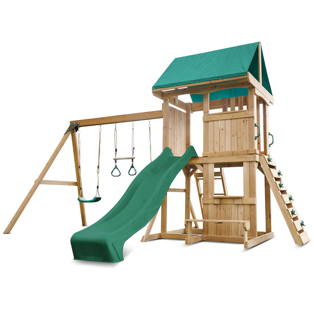 Lifespan Kids Carindale Play Centre Set with 2.2m Green Slide - Image 6