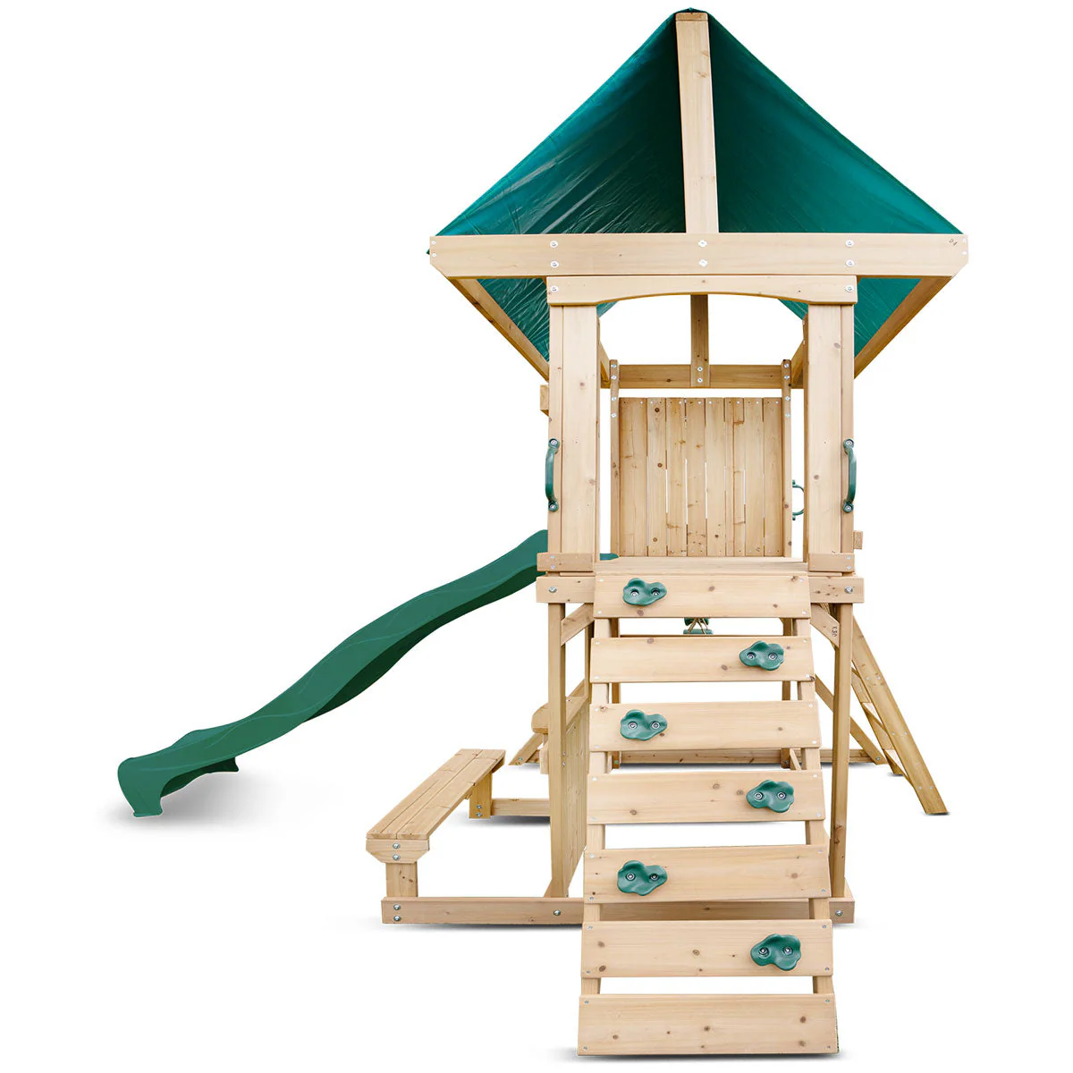Lifespan Kids Carindale Play Centre Set with 2.2m Green Slide - Image 9