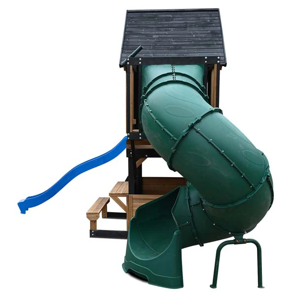 Lifespan Kids Claremont Swing Set & Play Centre with 2.2m Slide Blue - Image 2