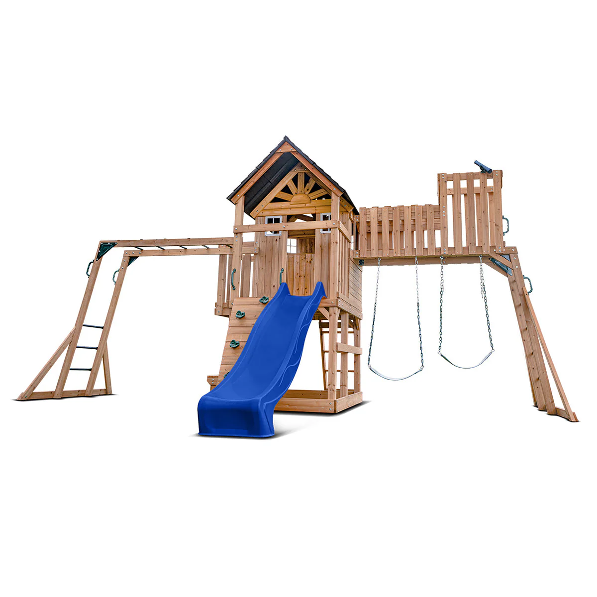 Lifespan Kids Kensington Play Centre Set with 2.2m Blue Slide - Image 11