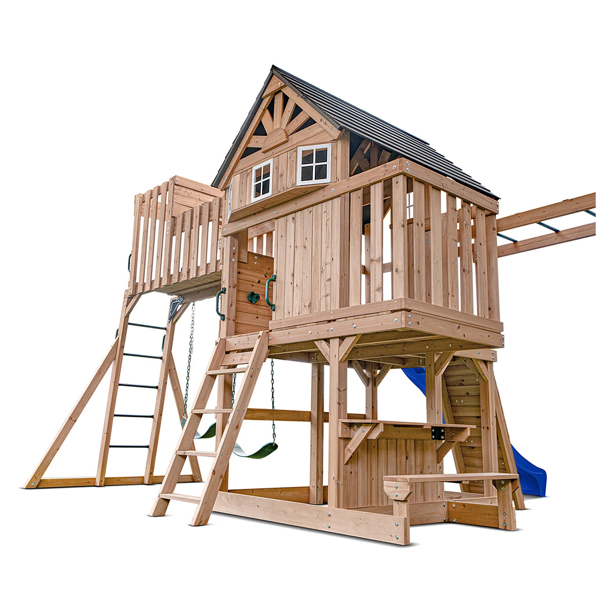 Lifespan Kids Kensington Play Centre Set with 2.2m Blue Slide - Image 26