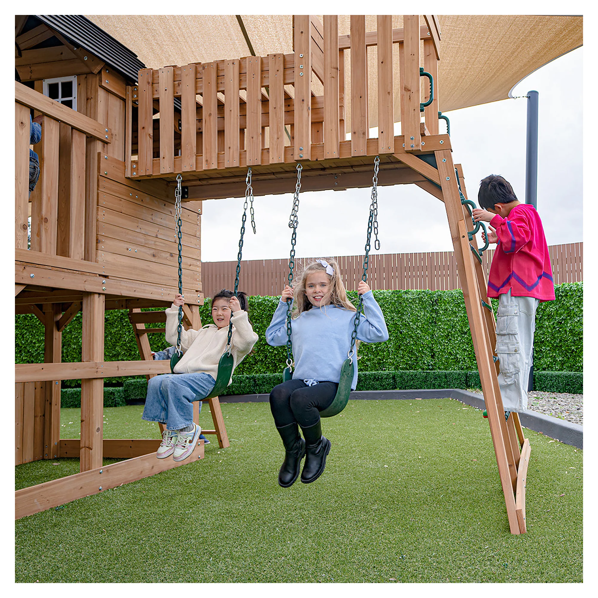 Lifespan Kids Kensington Play Centre Set with 2.2m Yellow Slide - Image 16
