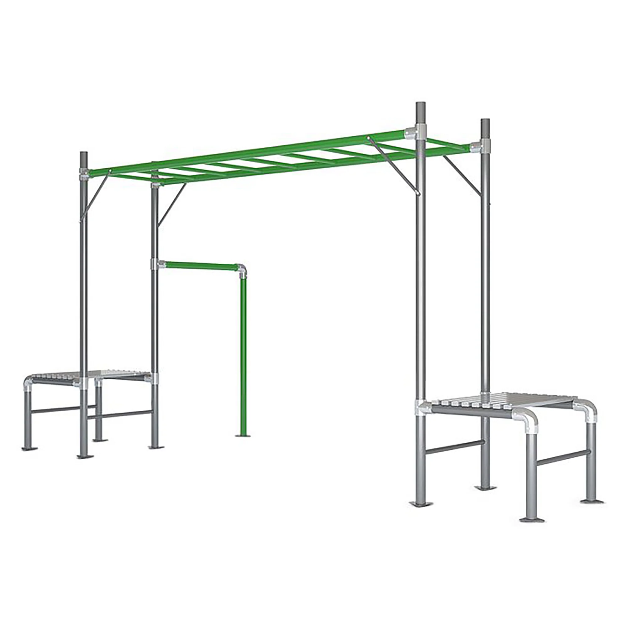 Lifespan Kids Junior Jungle Monkey Bar Module Playground Equipment Set - Image 2
