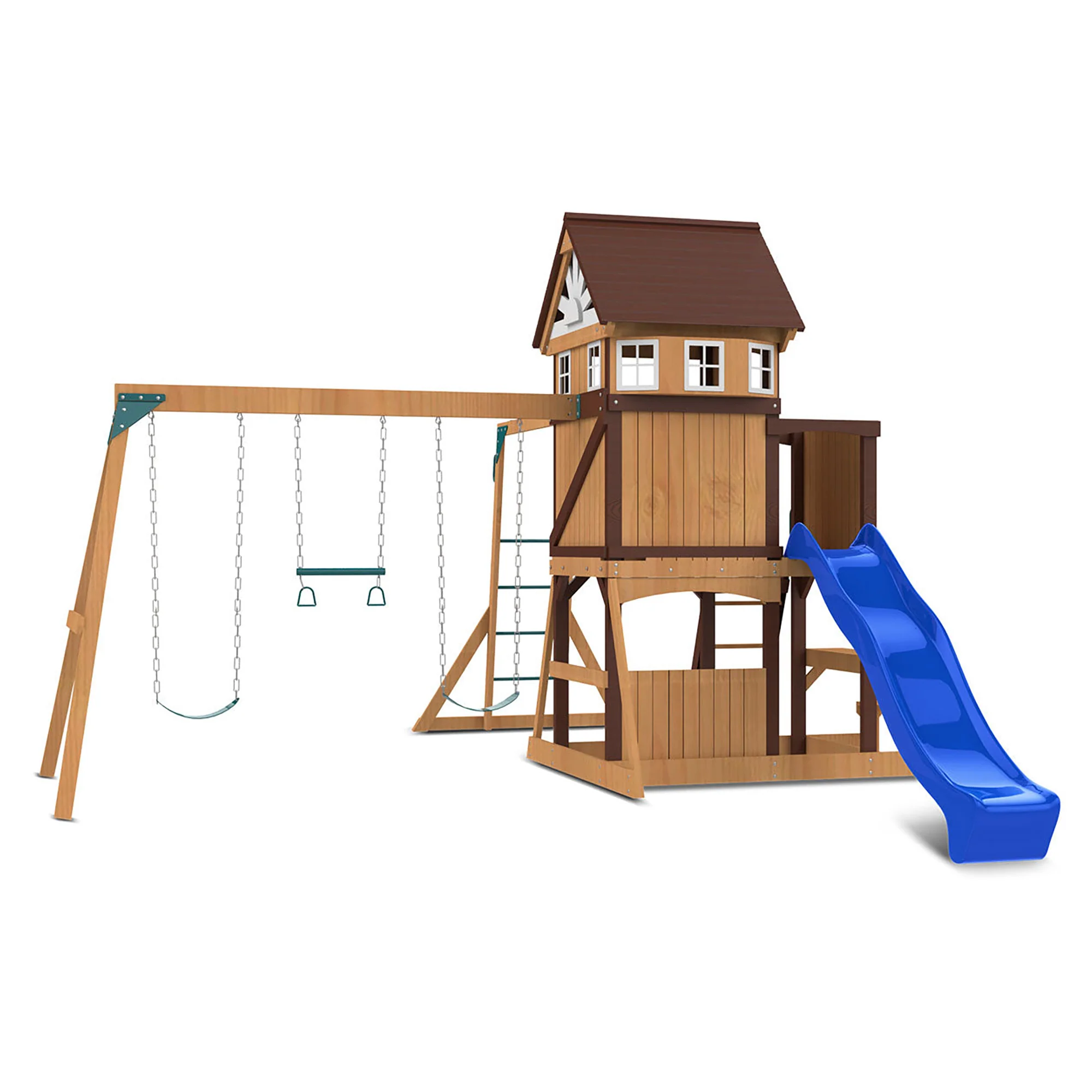 Lifespan Kids Meer Brook Play Centre Set with 2.2m Blue Slide - Image 8