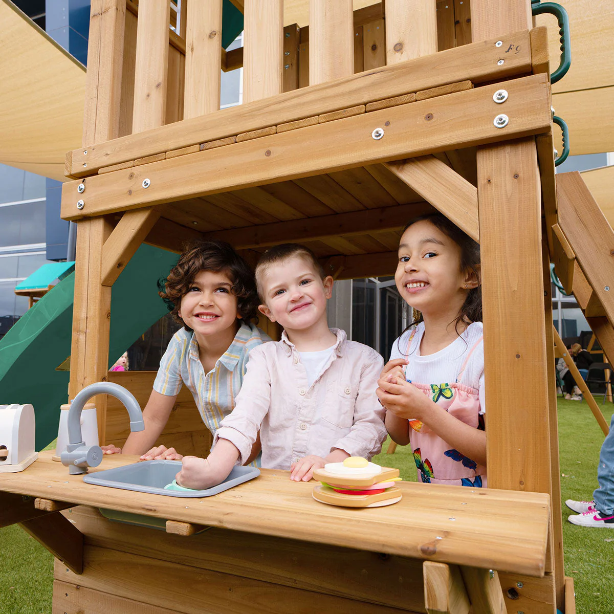 Lifespan Kids Montrose Play Centre Set with 2.2m Green Slide - Image 11