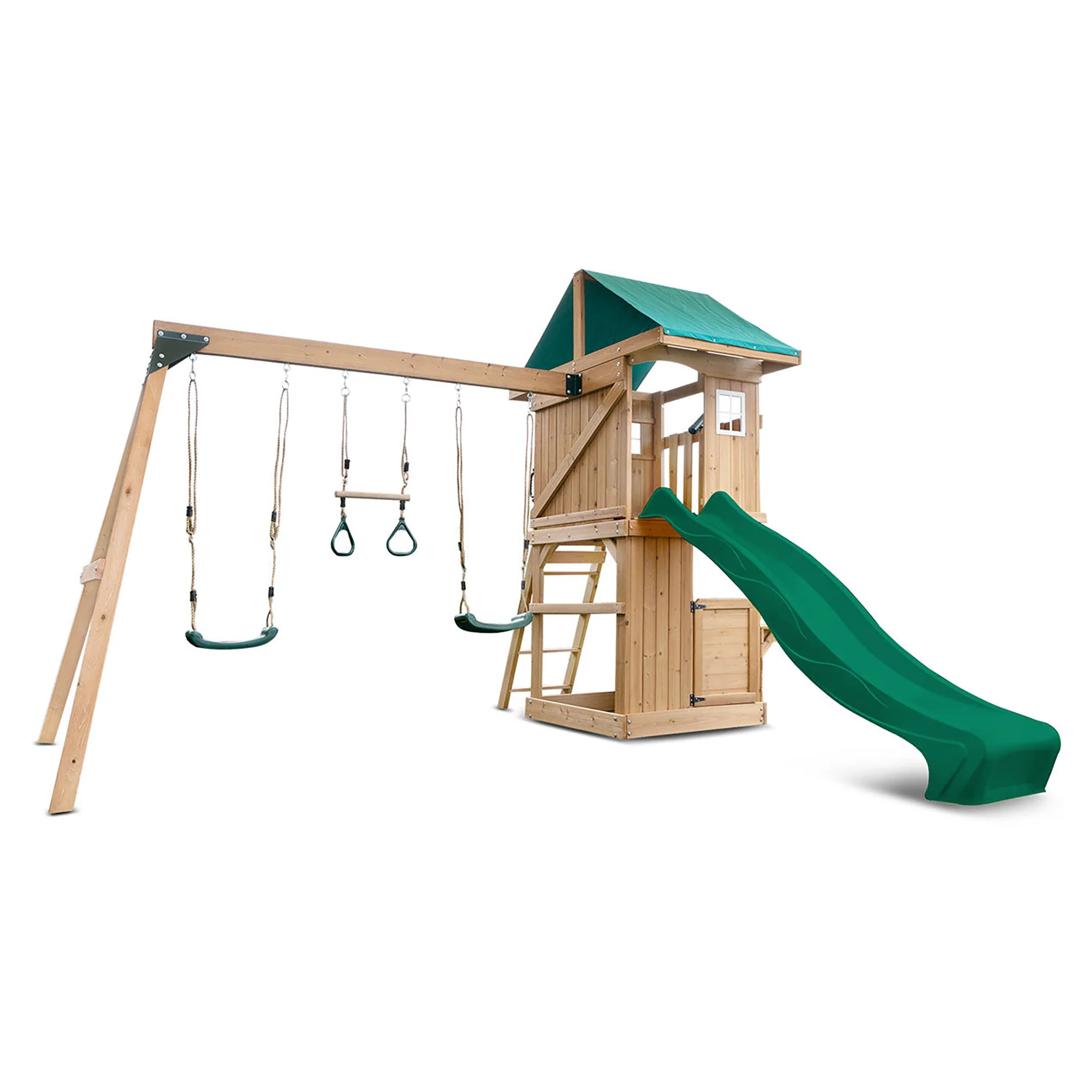 Lifespan Kids Montrose Play Centre Set with 2.2m Green Slide - Image 14