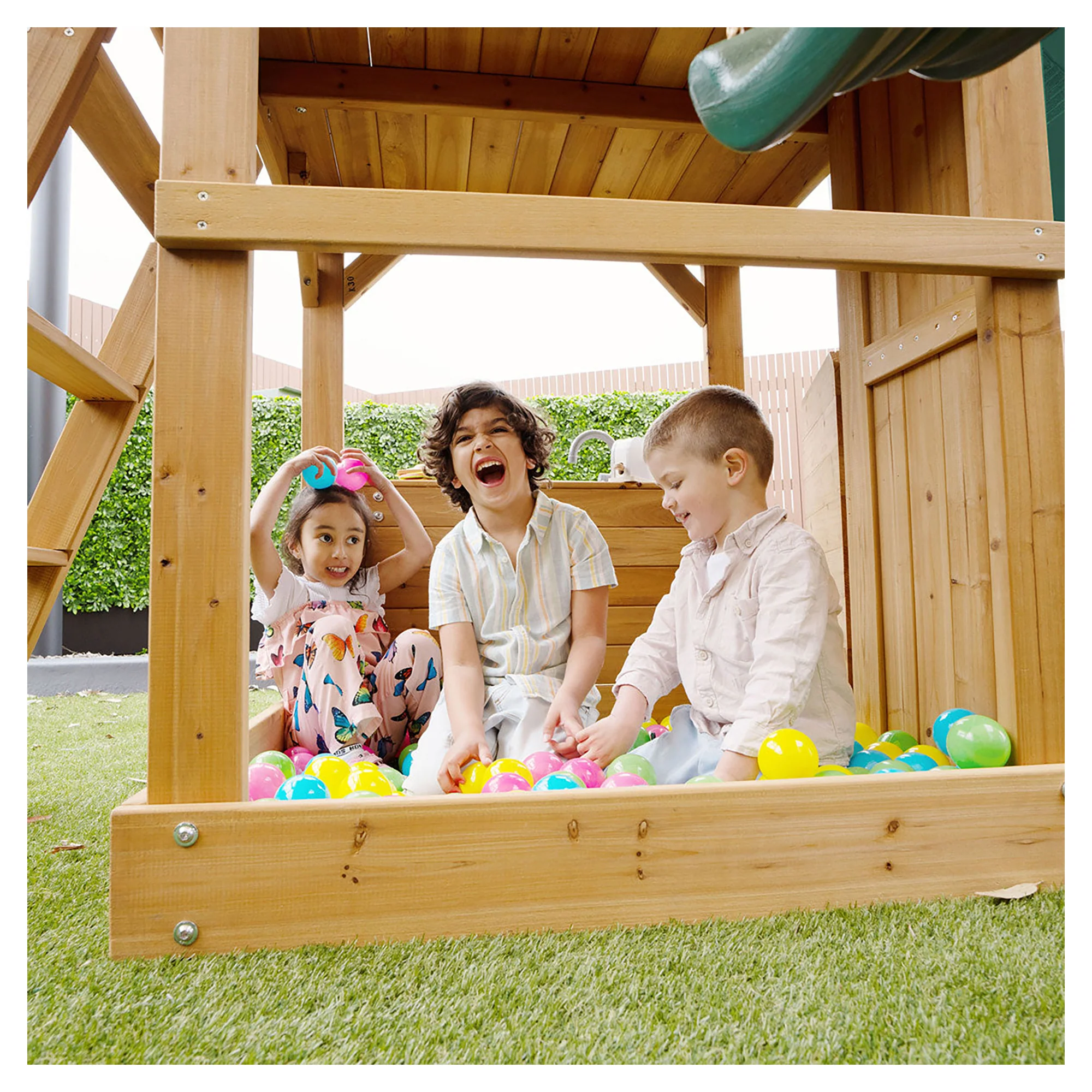 Lifespan Kids Montrose Play Centre Set with 2.2m Green Slide - Image 23