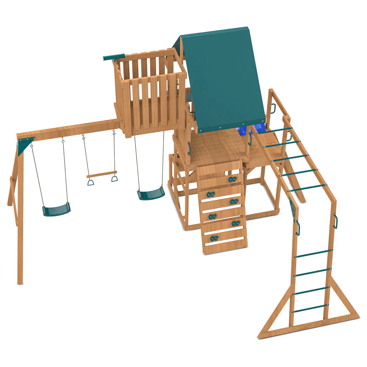Lifespan Kids Walton Play Centre Set with 2.2m Blue Slide - Image 7