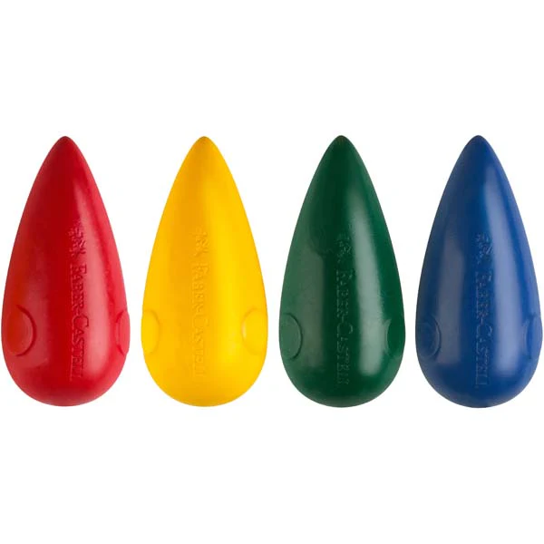 Little Creatives Easy Grasp Bulb Crayons Pack of 4 - Image 2
