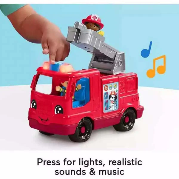Little People Large Vehicle Fire Truck - Image 2