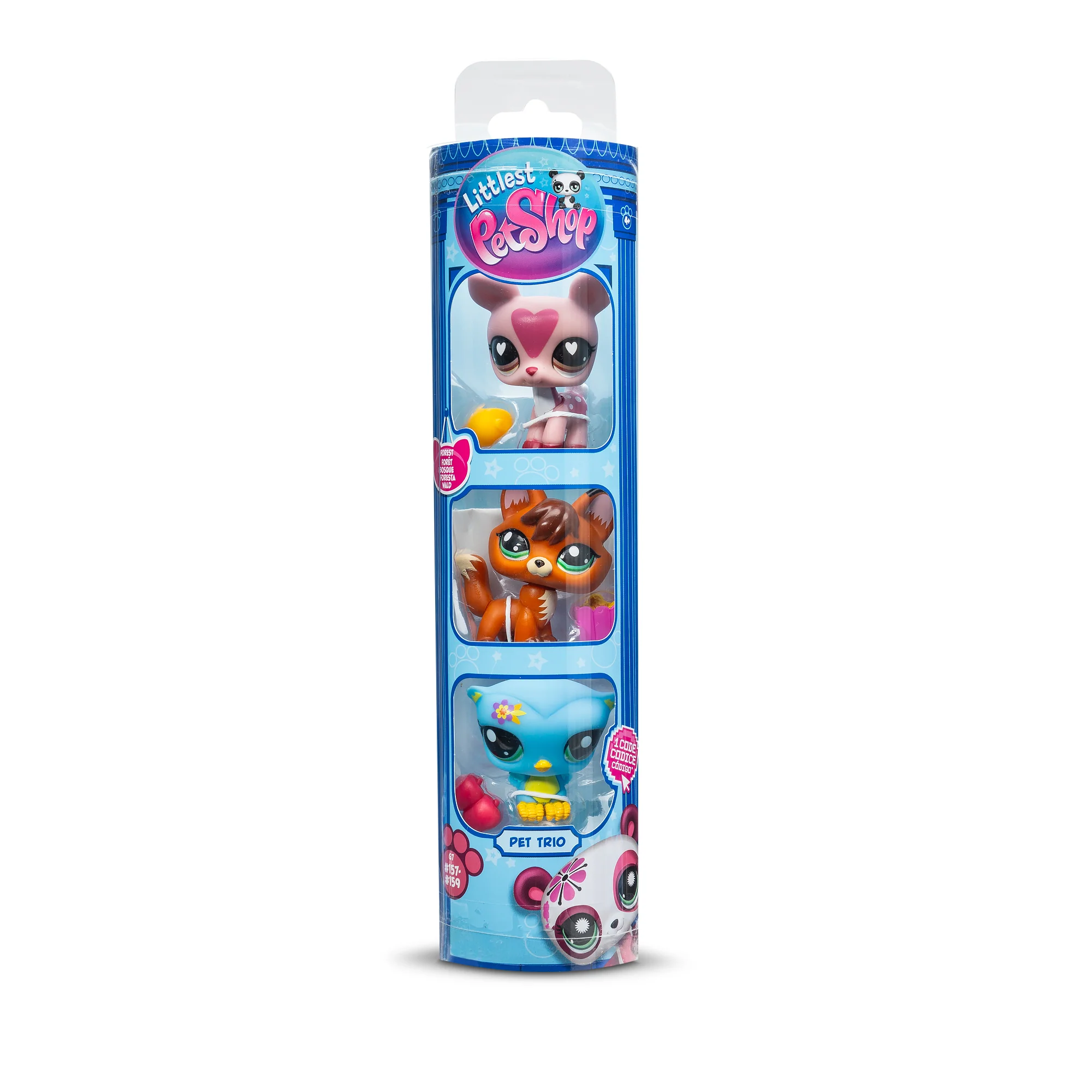 Littlest Pet Shop Trio in Tube 3 Pack Forest Pets - Image 3
