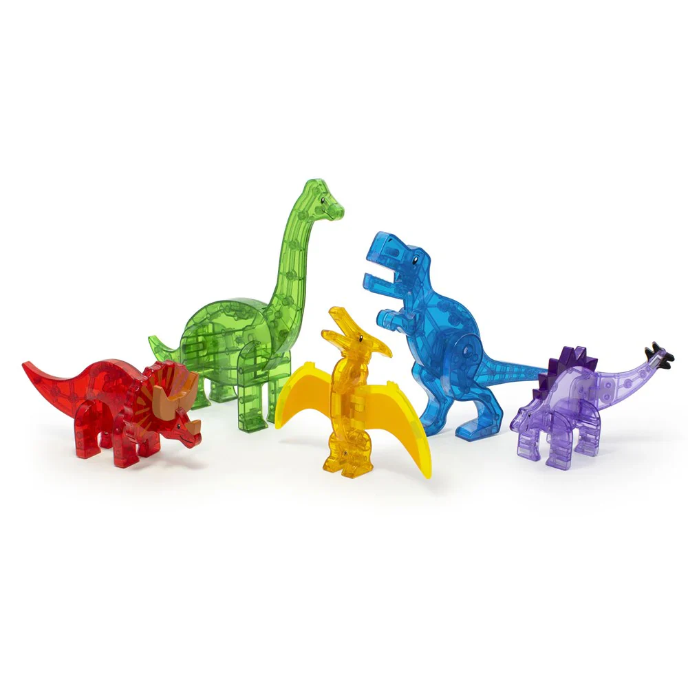 Magna Tiles Dinos - 5 Piece Set - Image 2