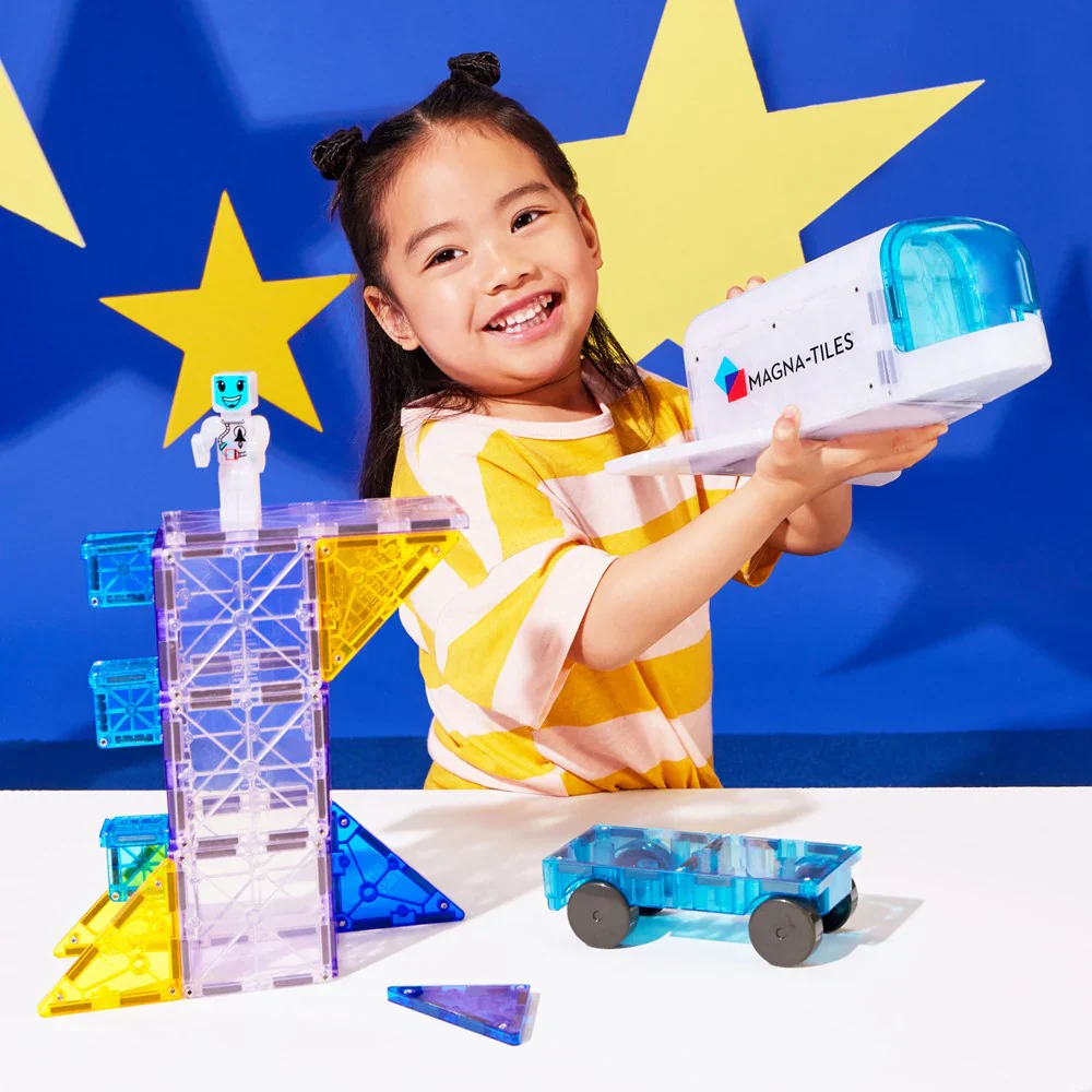 Magna Tiles Space + microMAGS - 32 Piece Set - Image 3