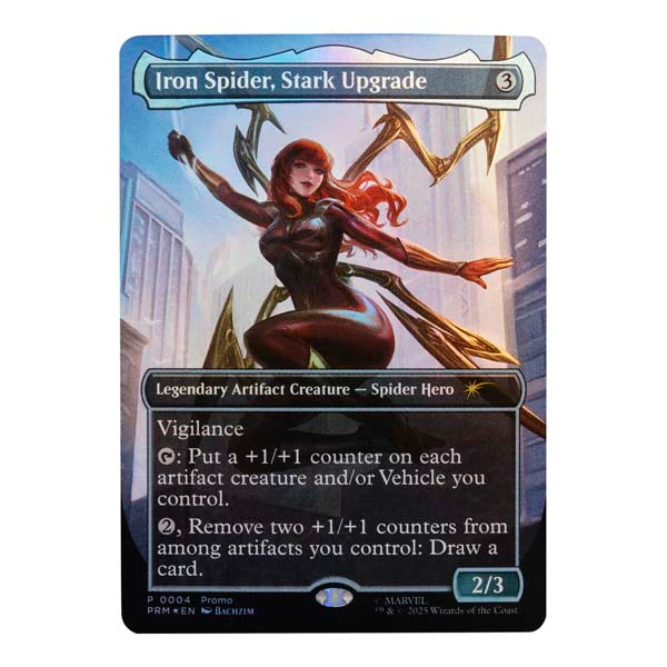 Marvel Legends Magic The Gathering Mary Jane Iron Spider - Image 11