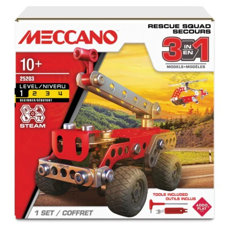 Meccano 3 Multi Model Set - Rescue Squad