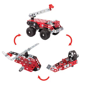 Meccano 3 Multi Model Set - Rescue Squad - Image 4