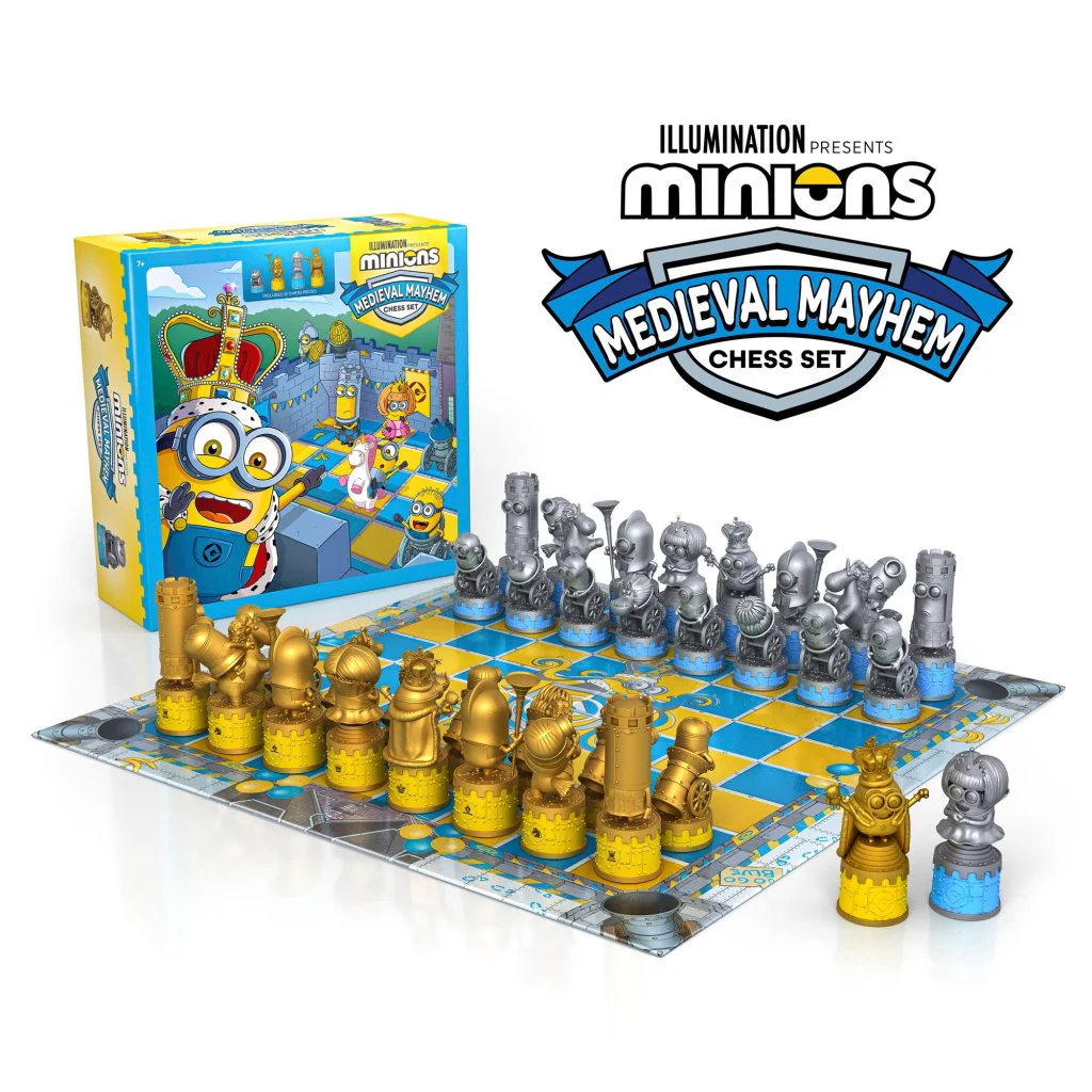 Minions Medieval Mayhem Chess Set - Image 3