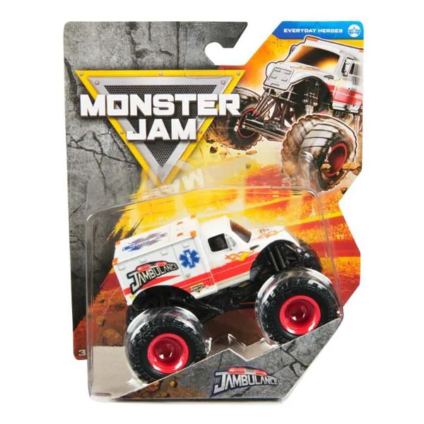 Monster Jam 1:64 Die Cast Truck Jambulance S43
