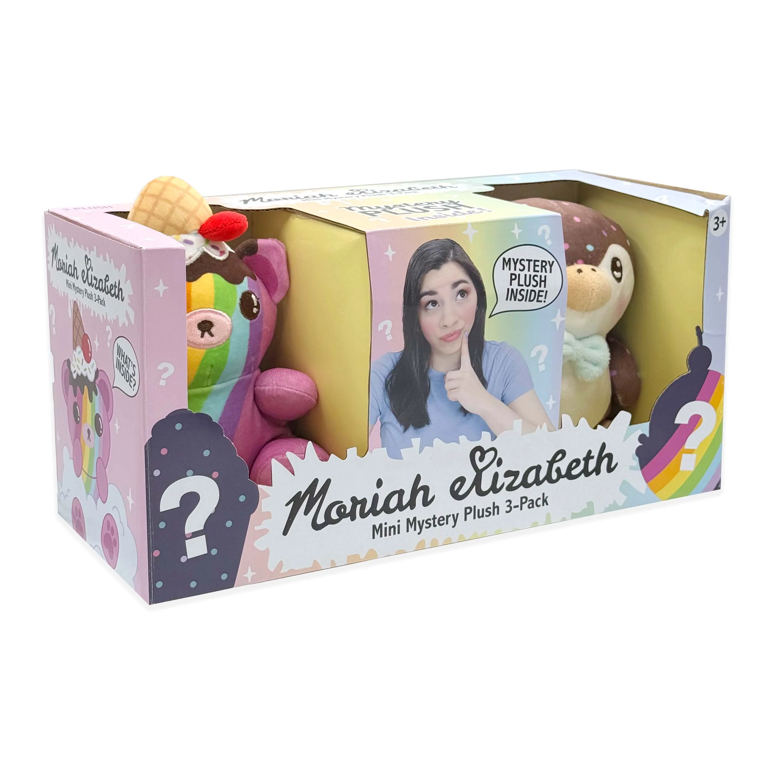 Moriah Elizabeth 6" Mini Mystery Plush 3-Pack