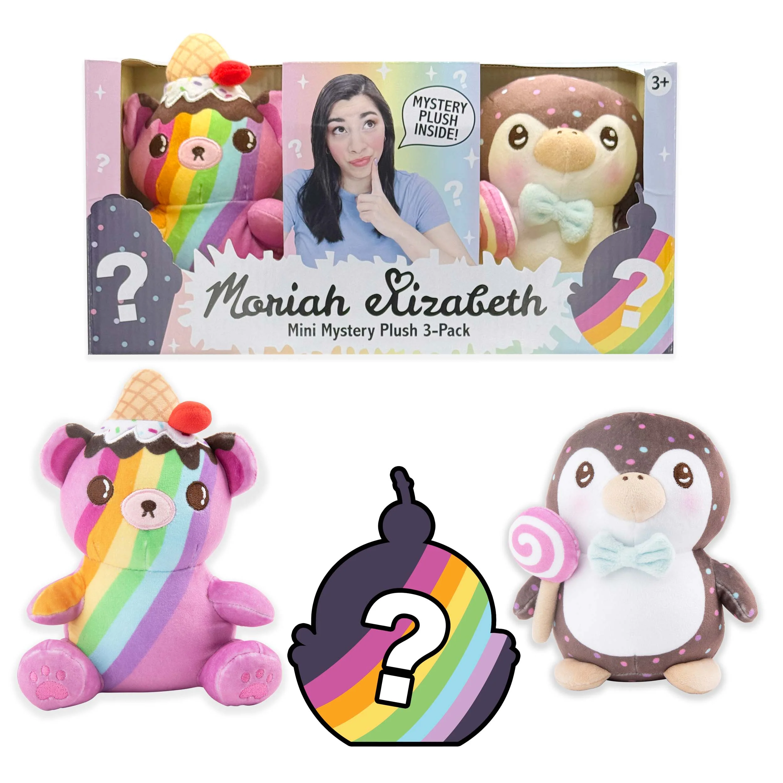 Moriah Elizabeth 6" Mini Mystery Plush 3-Pack - Image 4