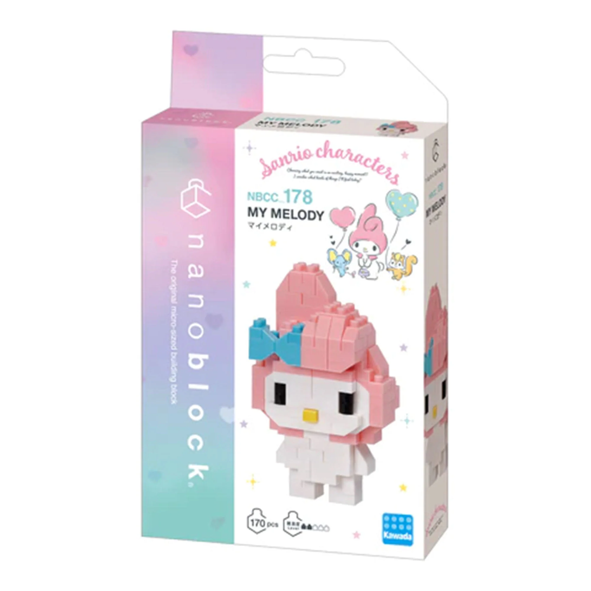 nanoblock My Melody, (170-pieces) - Image 3