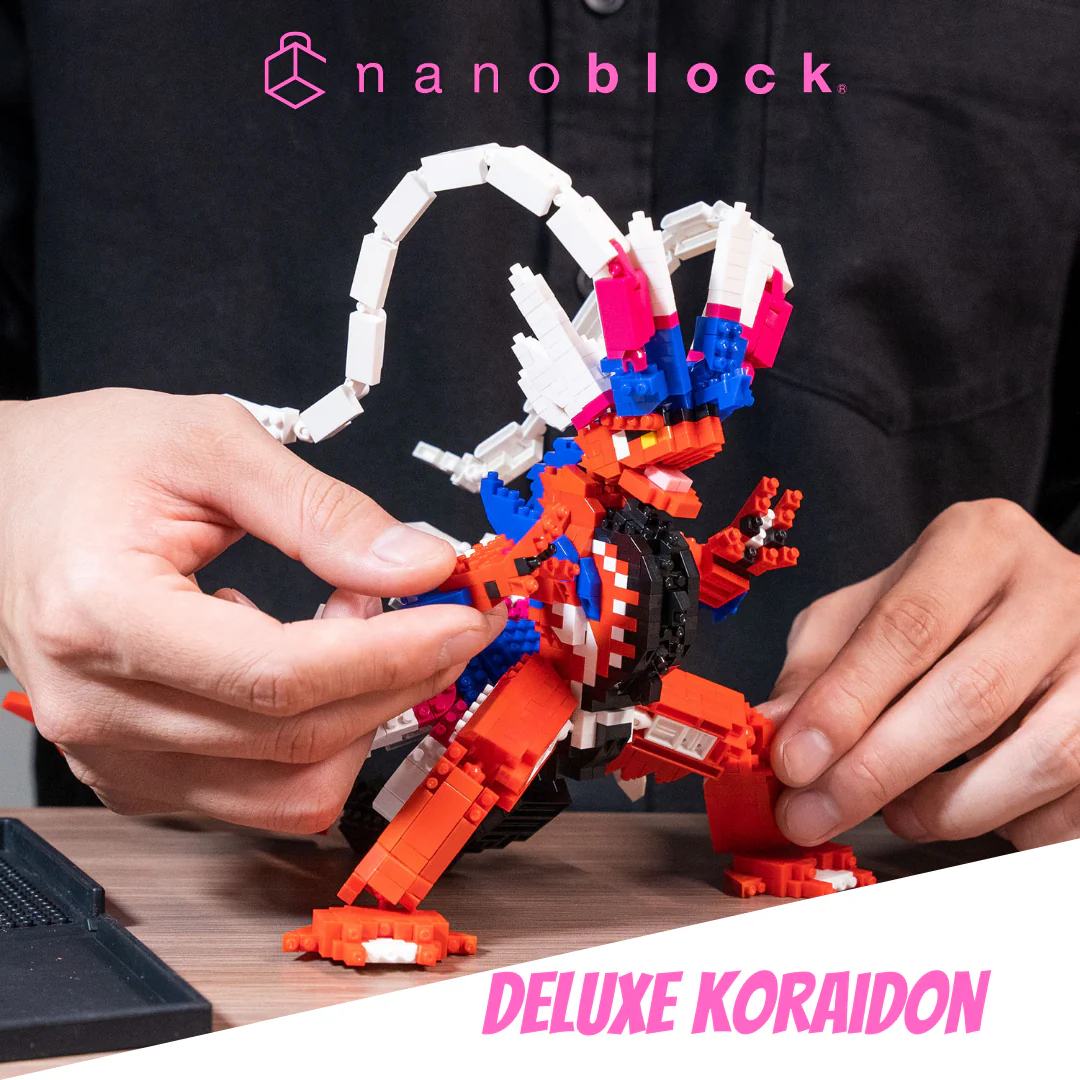 Nanoblock Pokemon Deluxe Koraidon Building Set - Image 6