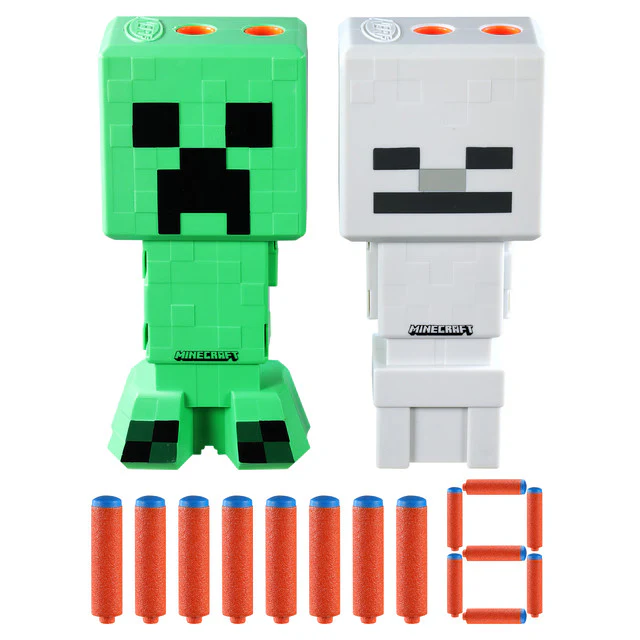 Nerf Minecraft Creeper & Skeleton Mob Pack - Image 3