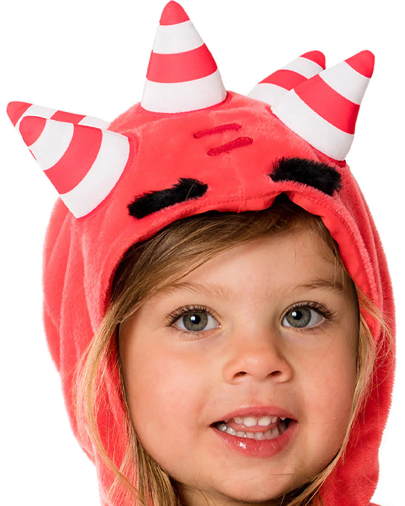Oddbods Fuse Red Monster Kids Costume - Image 2