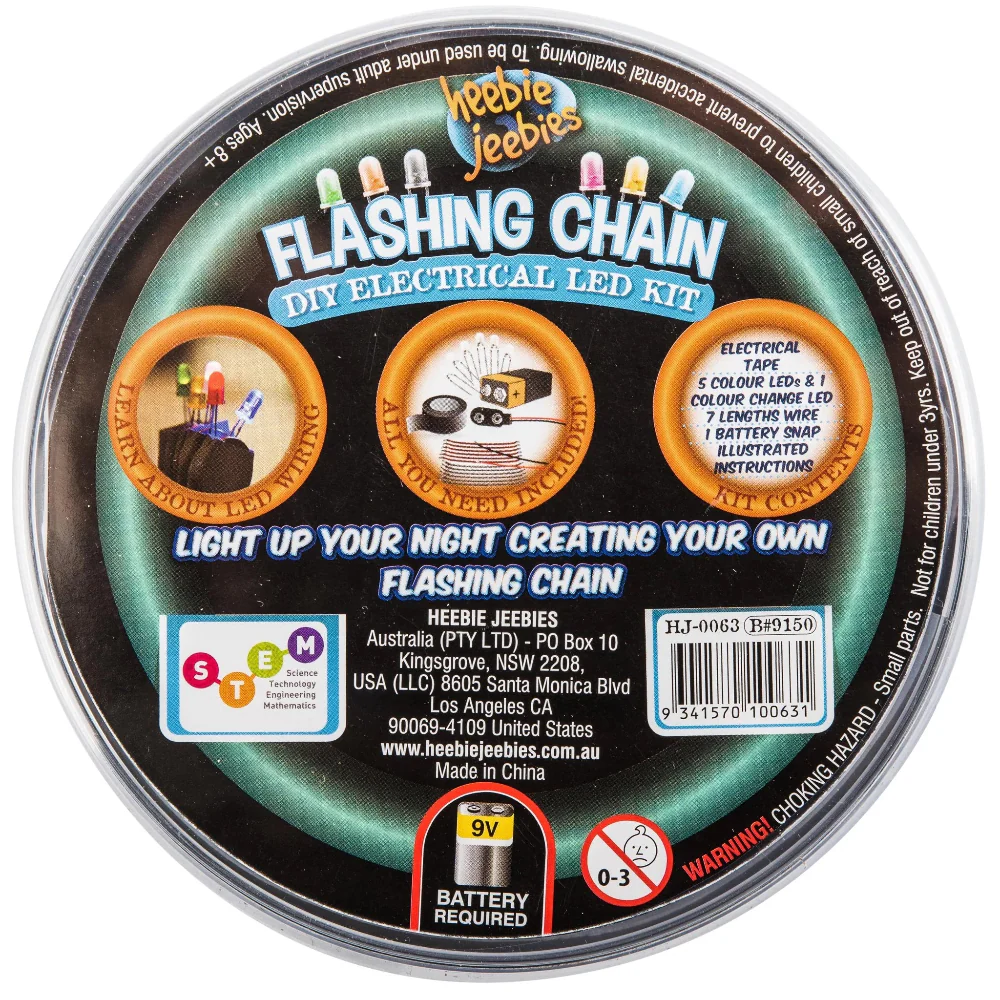Petri Kit LED Grafitti Kit DIY Lighting Electronics Kit Flashing Chain - Image 2