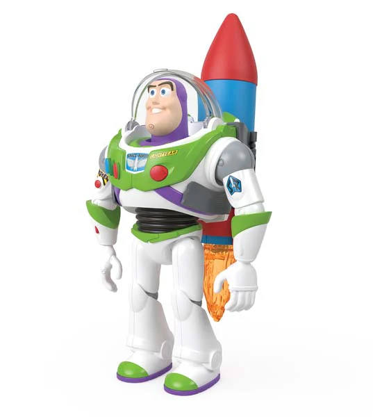 Pixar Large Scale Feature Figure Buzz With Rocket - Image 5