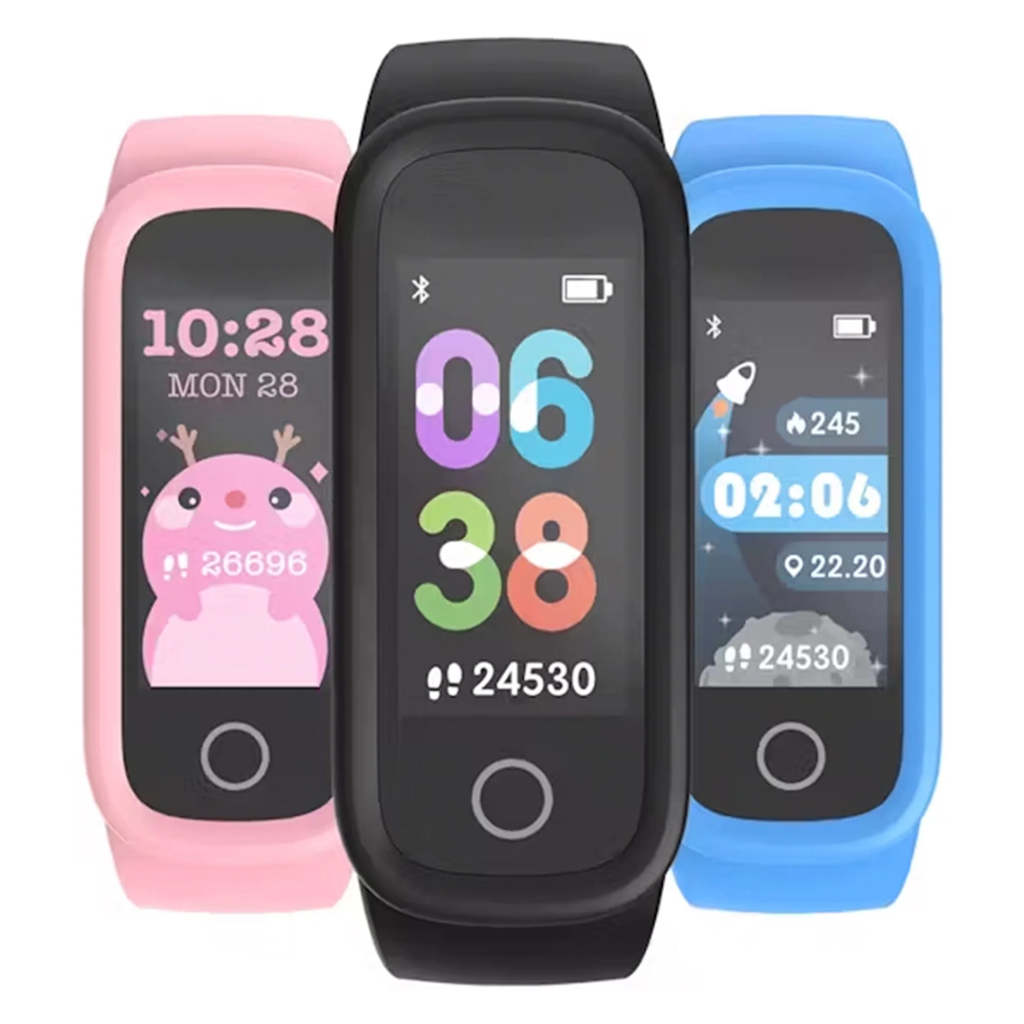 Pixbee Fit Kids Watch Black - Image 7