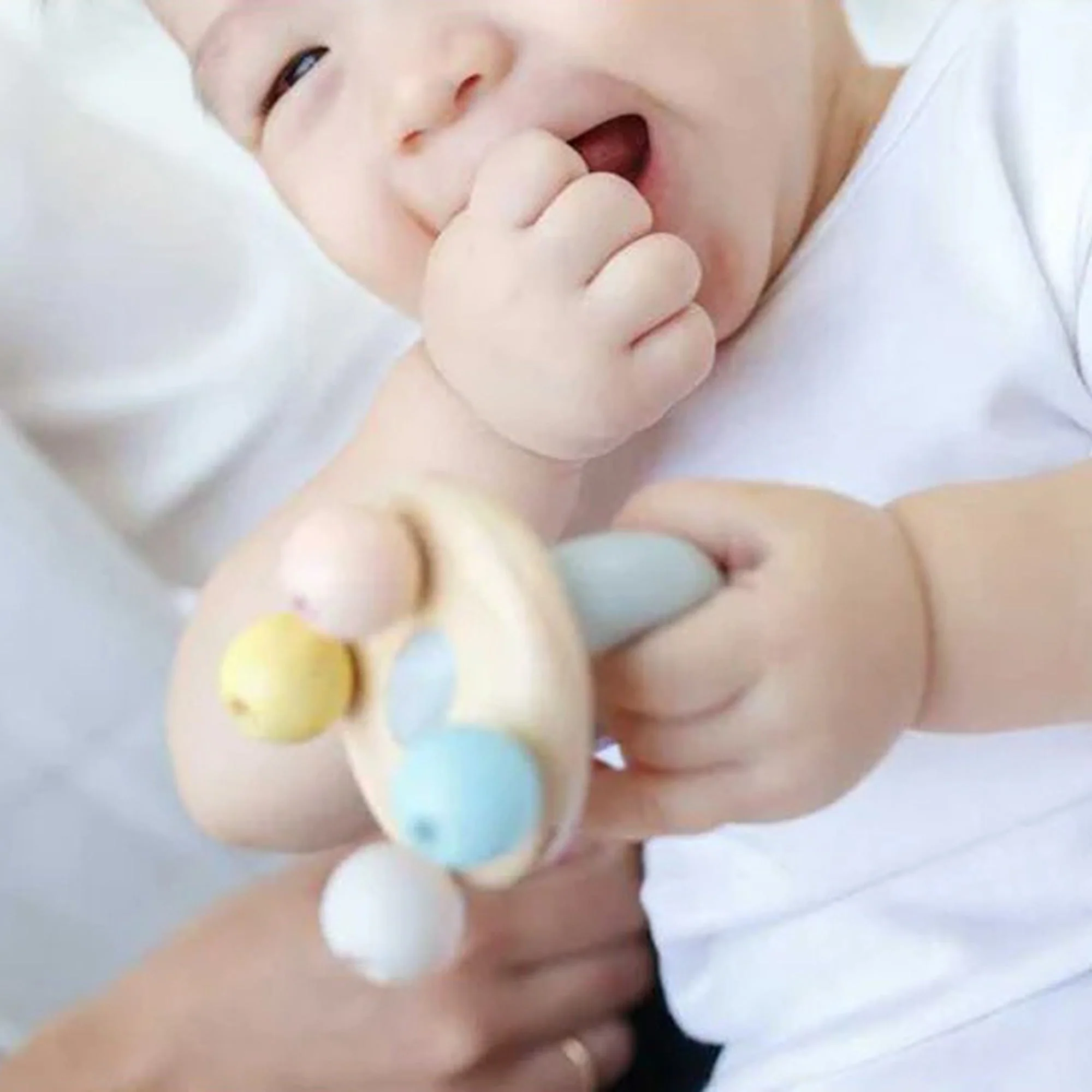 Plan Toys Bell Rattle Pastel - Image 2
