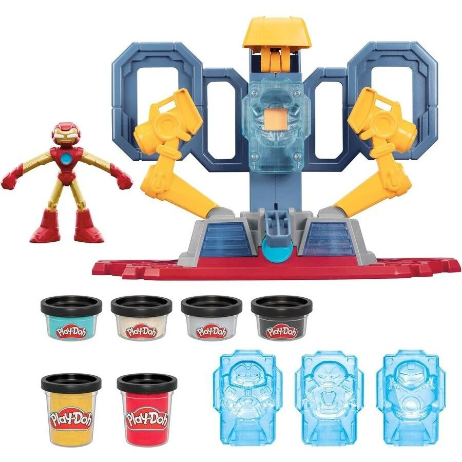 Play-Doh Marvel Iron Man Armor Maker Lab Playset - Image 2