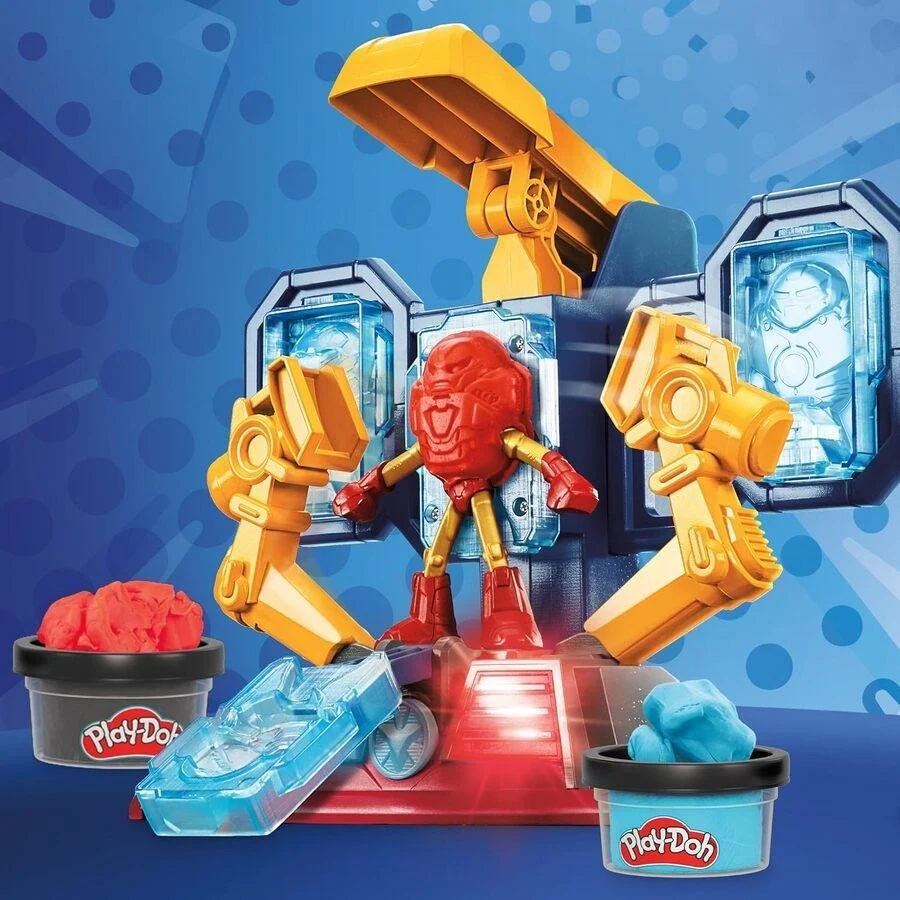 Play-Doh Marvel Iron Man Armor Maker Lab Playset - Image 3