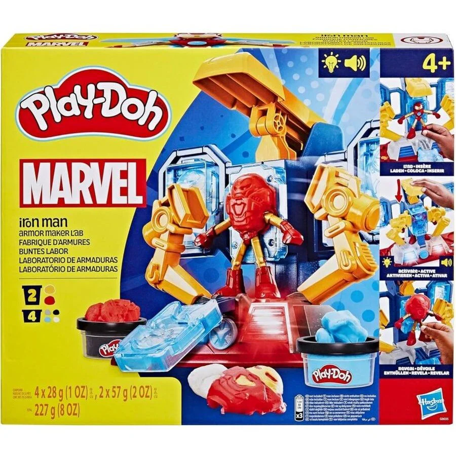 Play-Doh Marvel Iron Man Armor Maker Lab Playset - Image 6