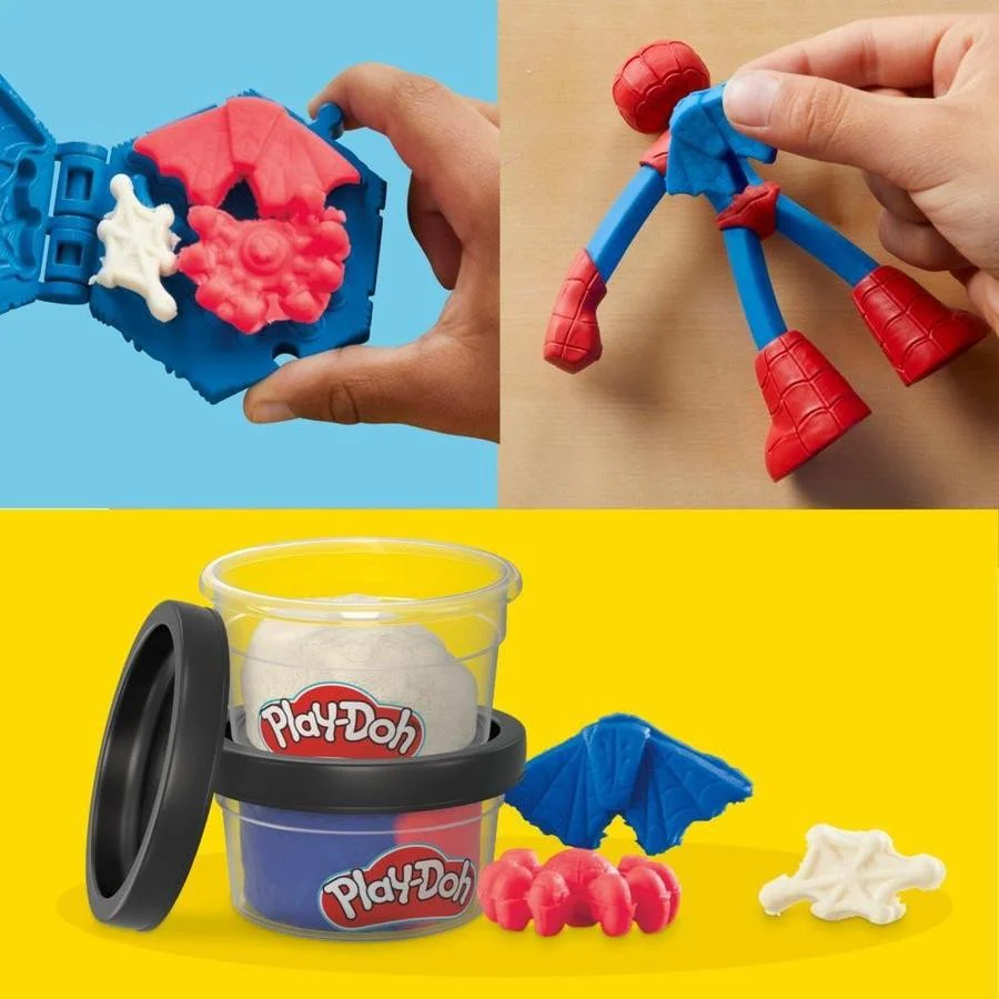Play-Doh Marvel Spider-Man Thwip Squisher Action Figure - Image 5