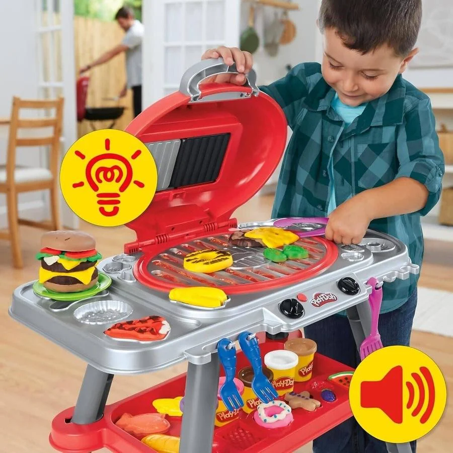 Play-Doh Sizzlin Grill Playset - Image 3