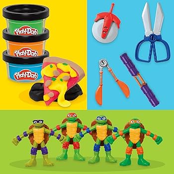 Play-Doh Teenage Mutant Ninja Turtles Cowabunga Creations Playset - Image 3