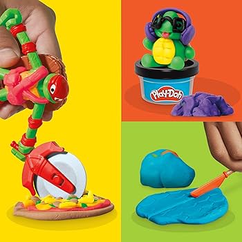 Play-Doh Teenage Mutant Ninja Turtles Cowabunga Creations Playset - Image 4