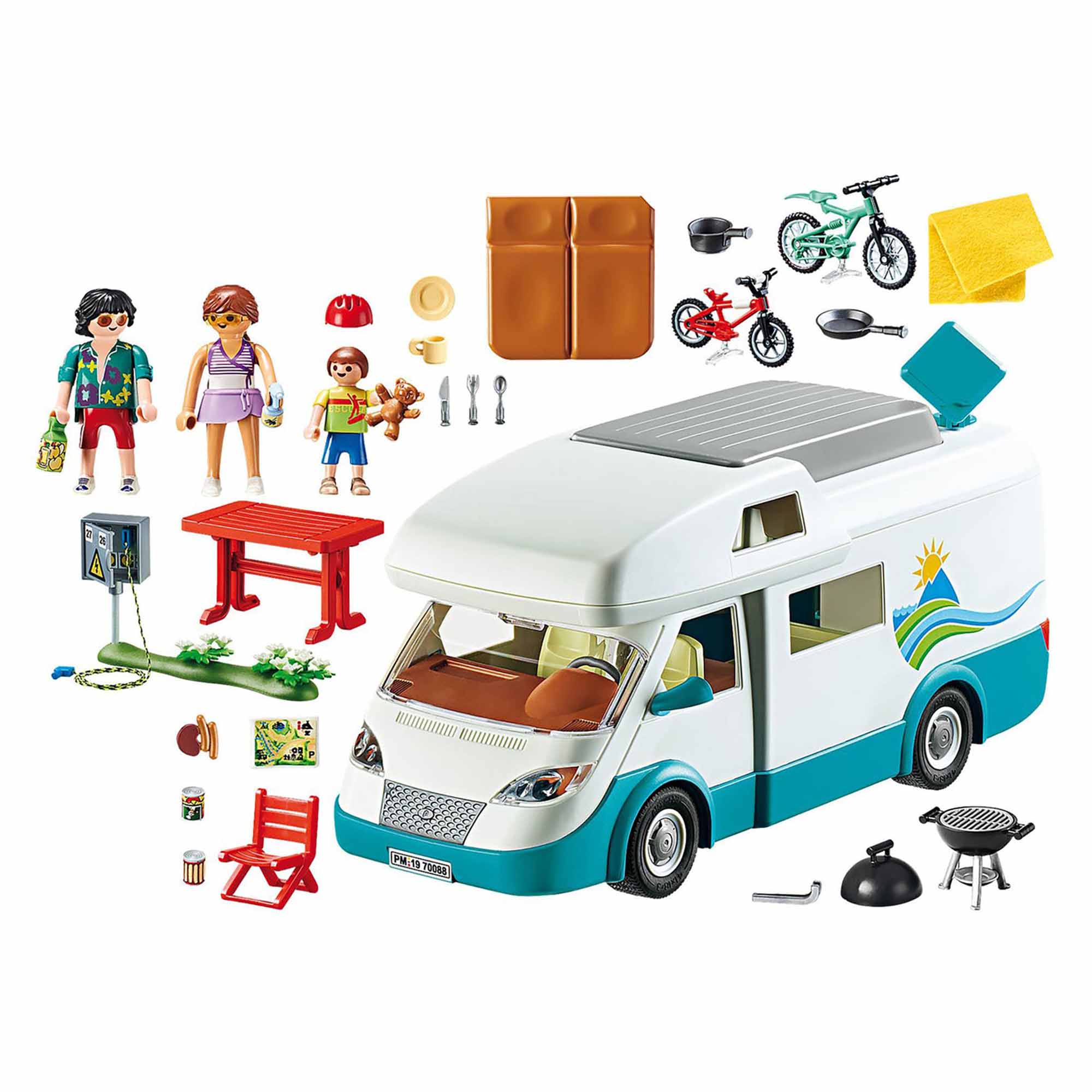 Playmobil 70088 Family Fun Playset - Family Camper - Image 2