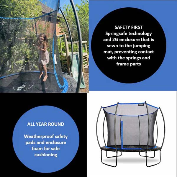Plum 12ft Deluxe Trampoline PVC with Tent - Image 4