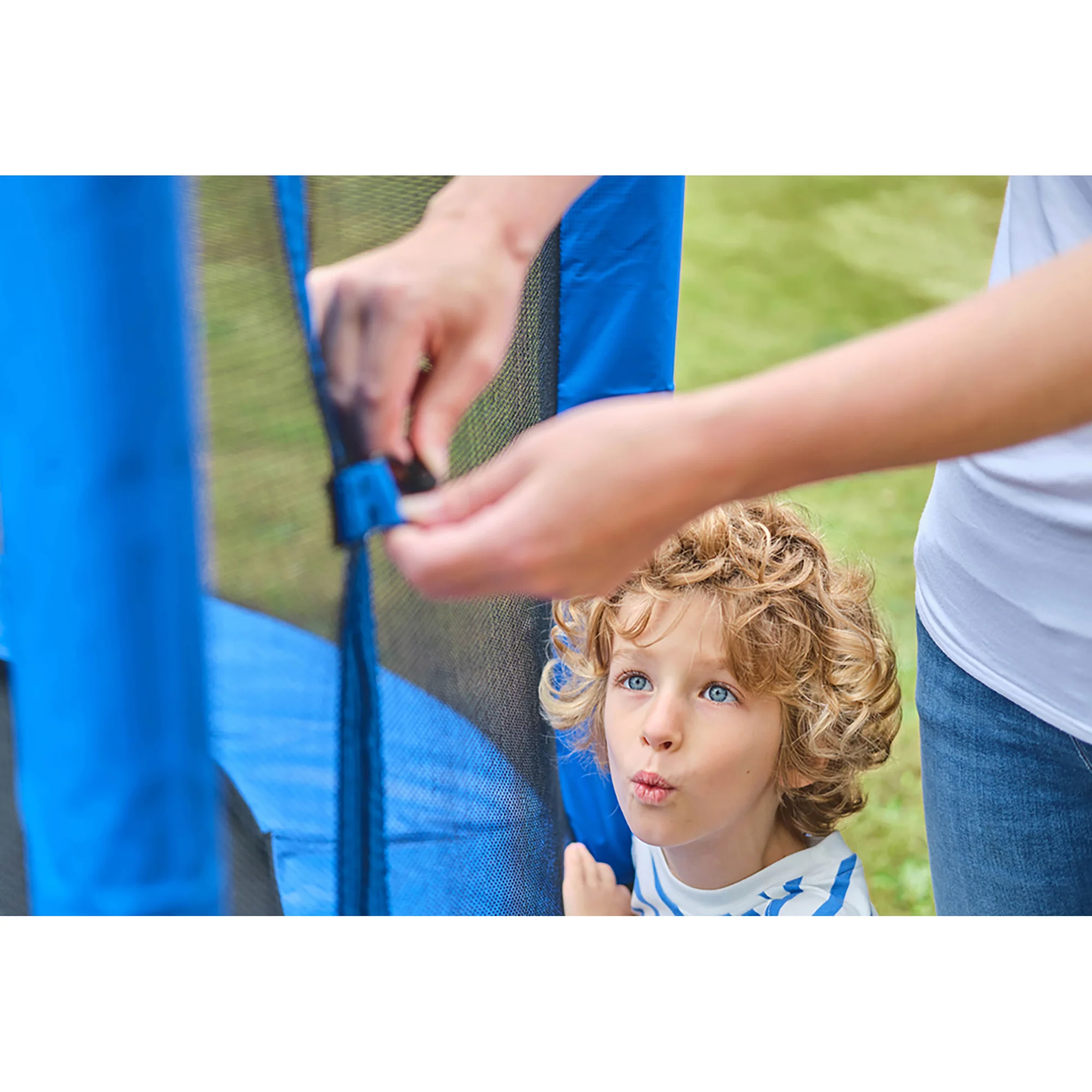Plum Junior Trampoline, Blue (6 ft) - Image 3