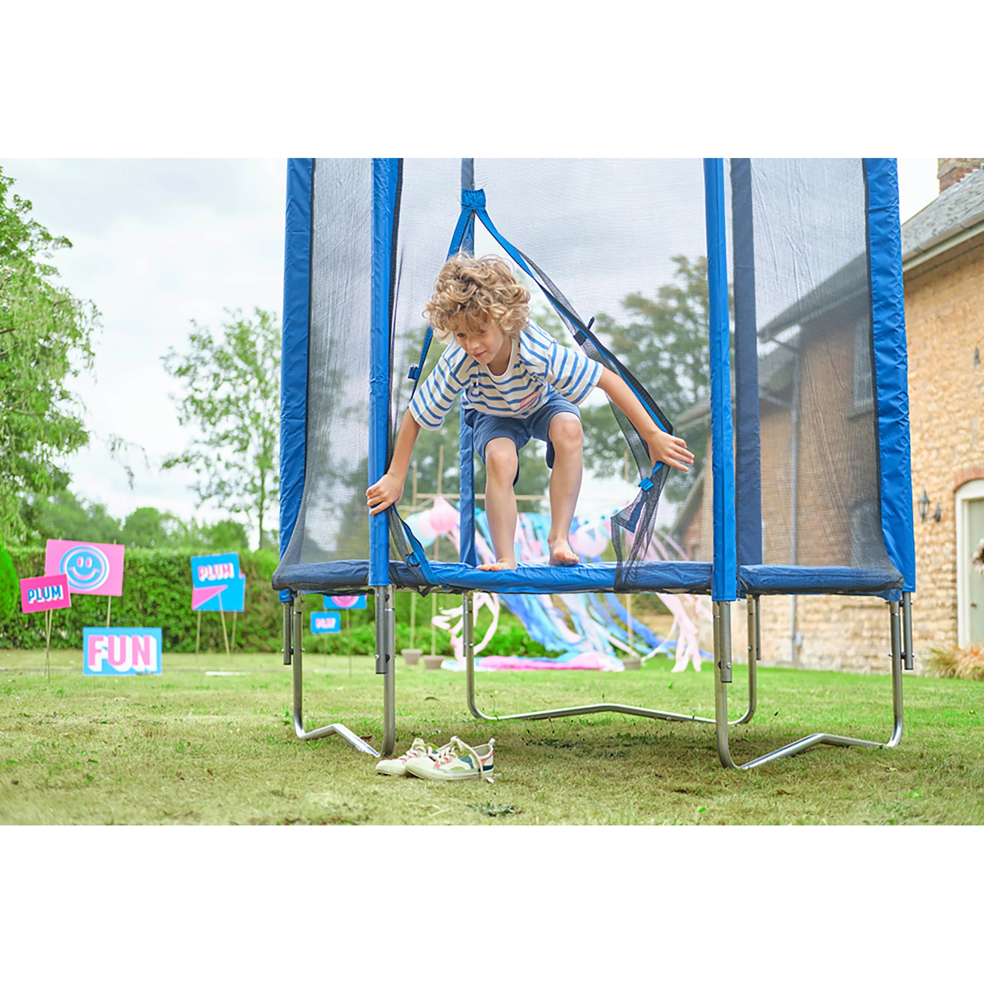 Plum Junior Trampoline, Blue (6 ft) - Image 6