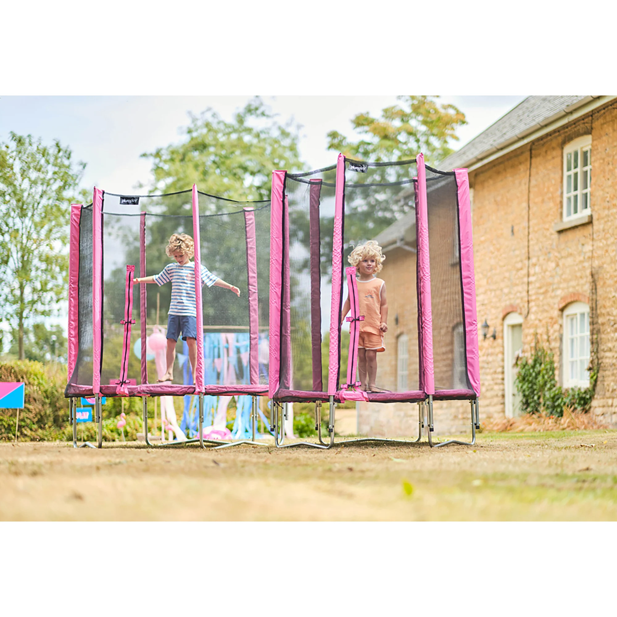 Plum Junior Trampoline, Pink (6 ft) - Image 10